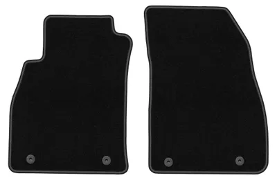Immagine prodotto di Tappetini anteriori in moquette per Opel Insignia A 2008-2017 (berlina/station wagon/Grand tourer) – 2 pezzi, neri, su misura – Wielganizator BASIC