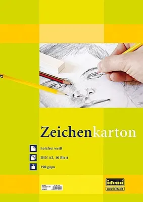 Produktbild von Happy Kidz Idena Zeichenkarton A2 21403186049