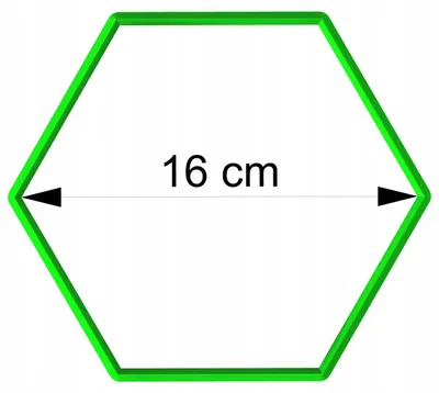 Produktbild von Cookie Master Sechseck Keks Ausstecher Geometrisch 16cm