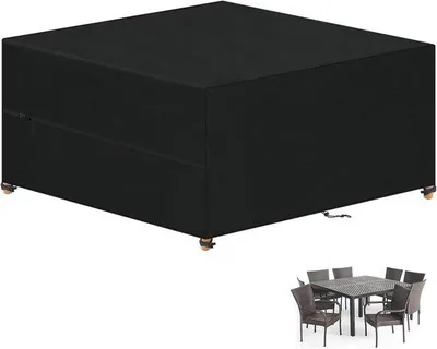 Productafbeelding van Famanu beschermhoes voor tuinmeubels - waterdicht, UV-bescherming - 420D Oxford-stof - 220 x 220 x 85 cm