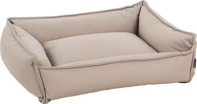 Produktbild von Flamingo Korb Leder - Stil und Komfort - Odet Rechteck - Beige 65x50x20cm