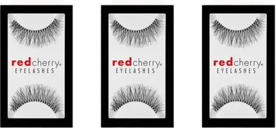 Produktbild von Red Cherry 747 M Eyelashes Wimpern(Pack of 3 Pairs)