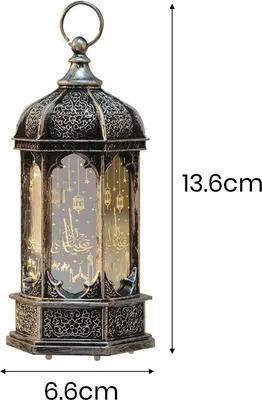 Produktbild von Weihnachtslaternen-Lichter, Retro-Glas-Nachtlicht, schaffen Atmosphäre, dekorative LED-Ornamente im Innen- und Außenbereich