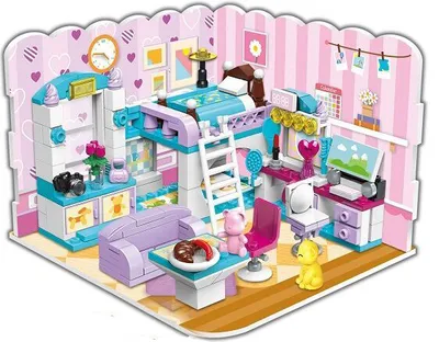 Image de RAPPA Qman Unlimited ideas 4801 Chambre pour filles 3in1