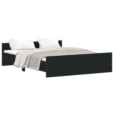 Immagine prodotto di Giroletto con testiera e pediera nero 150x200 cm