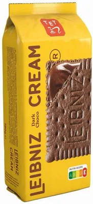 Produktbild von Leibniz Keks and Cream Dark Choc wiederverschließbare Verpackung 190g