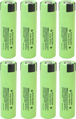 Produktbild von Trade-Shop 8x Panasonic NCR18650PF Zelle Lithium-Ion Akku 2900mAh 3,6V/3,7V 10A Entladestrom Button-Top
