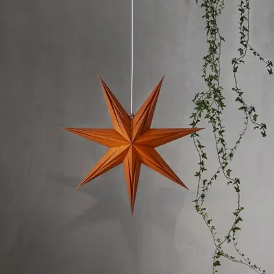 Zdjęcie produktu dla Gwiazda wisząca brązowa PLACE 60 cm