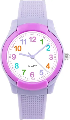 Produktbild von Mädchen Jungen Zeit lernen Wasserdicht 3ATM Uhr Kinder Analog 5-15