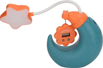 Obrázok produktu pre Držiak na pero, stolová lampa, nabíjanie USB, ochrana očí, kreslená stolová LED lampa so zrkadlom, elektronické hodiny pre deti, zelená farba
