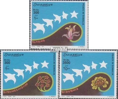 Produktbild von Briefmarken Somalia 2001 Mi 876-878 (kompl.Ausg.) postfrisch Frieden in Somalia
