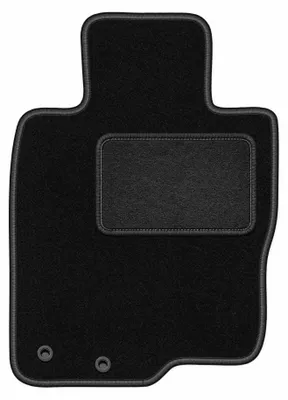 Immagine prodotto di Tappetino guidatore in moquette per Nissan Navara IV 2014- (pick-up) – 1 pezzo, nero, su misura – Wielganizator LUX