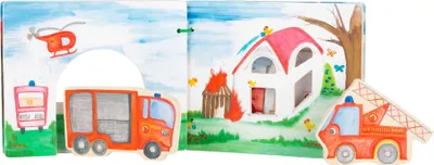 Immagine prodotto di Libro illustrato dei vigili del fuoco, interattivo
