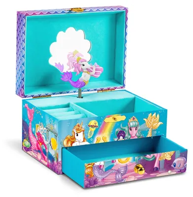 Produktbild von CRAZE Music Box Galupy Mermaid | Spieluhr mit Melodie, Mädchen Schmuckkästchen m