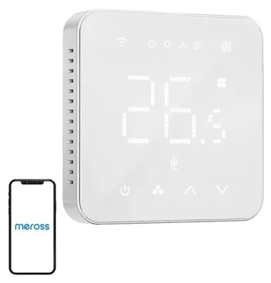 Produktbild von Meross Mts200bhk Intelligenter Thermostat Durchsichtig Durchsichtig One Size
