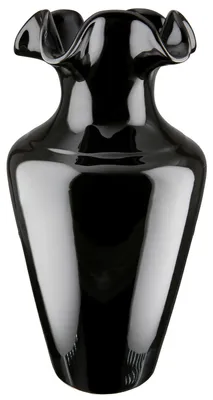 Immagine prodotto di Gilde Vase, konisch, "Irina", Keramik, schwarz, VE 1, H. 40 cm, D. 20.5 cm 32546 4063387325469