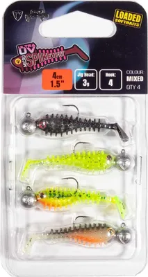Produktbild von Fox Rage Micro Spikey Fry UV Colours 4cm Loaded 3gr. 4st.
