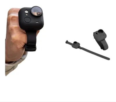 Produktbild von INF Verstellbares Silikon-Handgelenkband für Insta360 Go Ultra, Schwarz