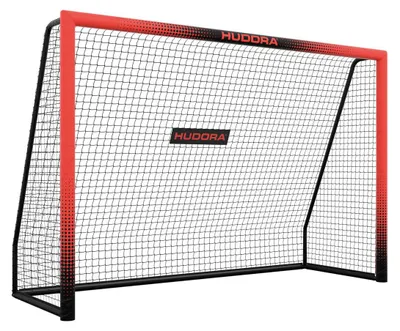 Produktbild von Hudora Fußballtor Pro Tect 240 rot - stabiles Fußballtor für Kinder