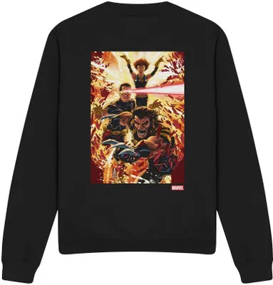 Imagen del producto de Sudadera Marvel - "X-Men" para hombre/mujer, uni, modelo TV4313 (talla S) (negra)