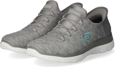 Produktbild von Skechers Slip-On Sneaker DAZZLING HAZE Damen Sneaker Textil Grau Größe: 36
