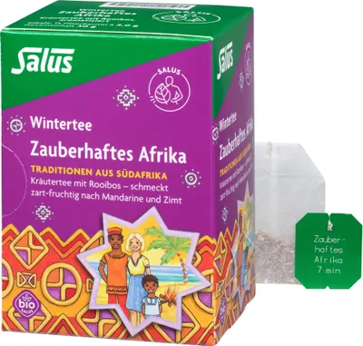 Produktbild von Salus Zauberhaftes Afrika, Kräutertee mit Rooibos, aromatisiert 15 St