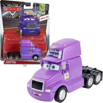Produktbild von Megasize Modelle Auswahl | Disney Cars | Cast 1:55 Fahrzeuge Mattel Transberry Juice Semi