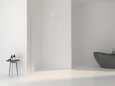 Produktbild von Walk In Duschwand VENLO Chrom - Glas 8 mm 110 cm
