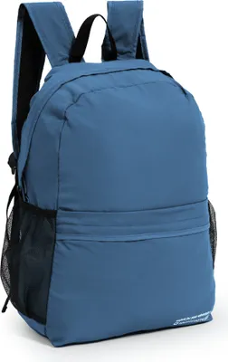 Produktbild von faltbarer Rucksack 40 cm ultraleichter Tagesrucksack wasserfest Falttasche 16L Backpack Damen Herren Daypack klein Faltrucksack Reisen, Fahrrad, Flugzeug,Dunkelblau