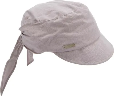 Produktbild von Seeberger Chambraystoff Schirmmütze zum Binden, beige, Gr. Einheitsgröße