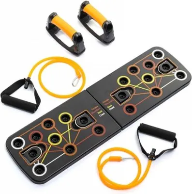 Productafbeelding van Famanu Push-Up Board - Multifunctioneel trainingssysteem - Ergonomisch ontwerp