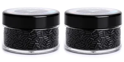 Image de 2X Capsules De Kératine Noire Extensions De Cheveux À La Kératine Italienne Premium 10G