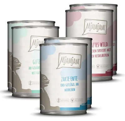 Immagine prodotto di MjAMjAM - confezione di pasti deliziosi II per il vostro gatto 6x 400g