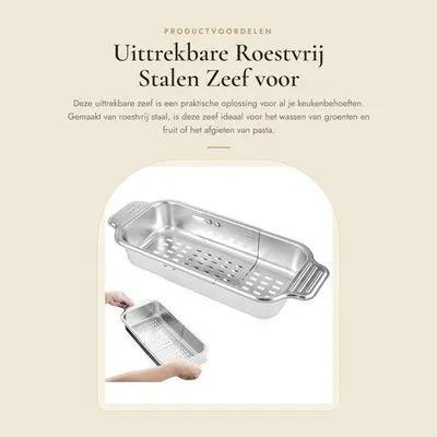 Image de Filtre nettoyable pour lave-vaisselle - Acier inoxydable - Organisation de la cuisine