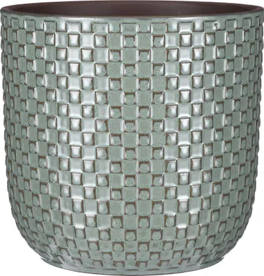 Produktbild von Mica Decorations Daan Blumentopf - H21 x Ø22 cm - Grün