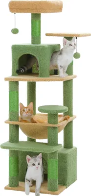 Produktbild von PAWZ Road Kratzbaum Grosse Katzen Stabil, 184 cm Kaktus kratzbaum