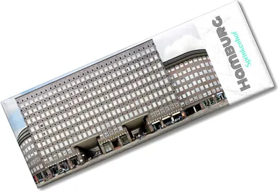 Produktbild von streetline Hamburg Sprinkenhof Panorama Souvenir Magnet