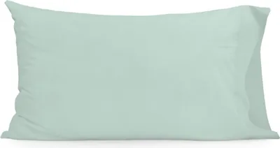 Produktbild von Basic Kissenbezug Minze 50x75 cm (x2) 100% Baumwolle Hergestellt in Europa