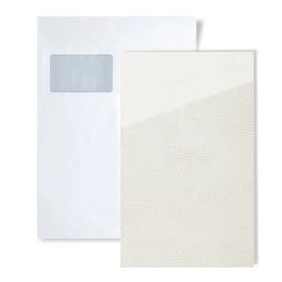 Immagine prodotto di 1 Campione di pannello da parete S-19775 WallFace LEGUAN BIANCO ANTIGRAV Collection | Formato circa A4