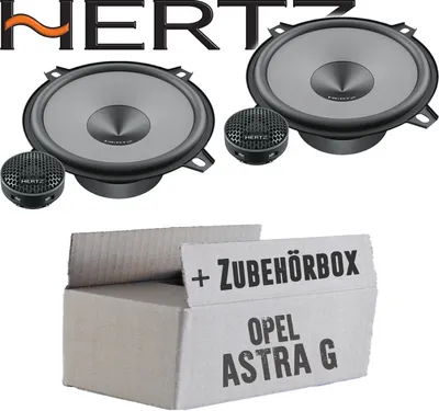 Produktbild von Hertz K 130 - KIT - 13cm Lautsprecher Komposystem - Einbauset passend für Opel Astra G - justSOUND