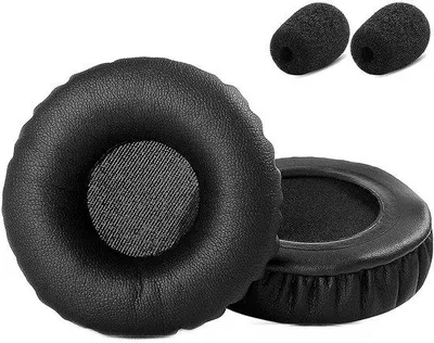 Productafbeelding van Vervangende Oorkussens voor Headset met Zacht Kunstleer en Memory Foam