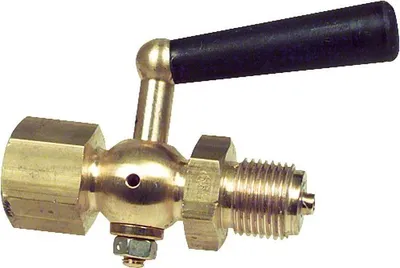 Produktbild von AFRISO Manometerabsperrhahn Messing PN16 G3/8 16 3/8 Zoll g