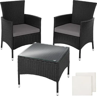Produktbild von tectake® Rattanset Luzern für 2 Personen