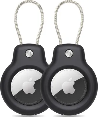 Immagine prodotto di Tech-Protect Rough Vein 2-Pack Apple Airtag Nero