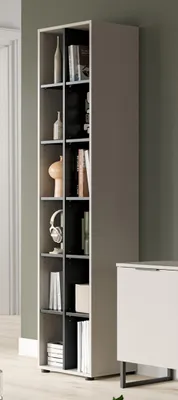 Produktbild von Stauraumregal Schrank Noida | Kaschmir / schwarz