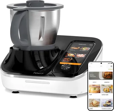 Küchenmaschine, 21 Funktionen, 7-Zoll-Touchscreen, Selbstreinigung