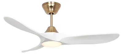 Obrázek produktu pro Stropní ventilátor CasaFan 312278 ECO GENUINO-L se světlem 122cm matná bílá
