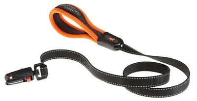 Produktbild von Ferplast Hundeleine ERGOFLUO Matic 120 cm Orange für mittelgroße