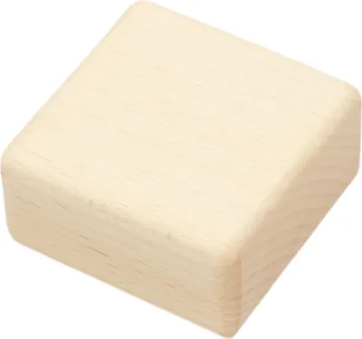 Zdjęcie produktu dla Klocek drewniany bukowy Montessori 6,5x6,5cm