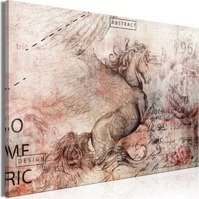 Produktbild von Italienischer Leinwand Leinwandbild - Artistic Vision (1 Part) Wide 30x20 cm Tiere b-C-0884-b-a